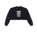 MTAV Essentials — Classic Crop Crewneck