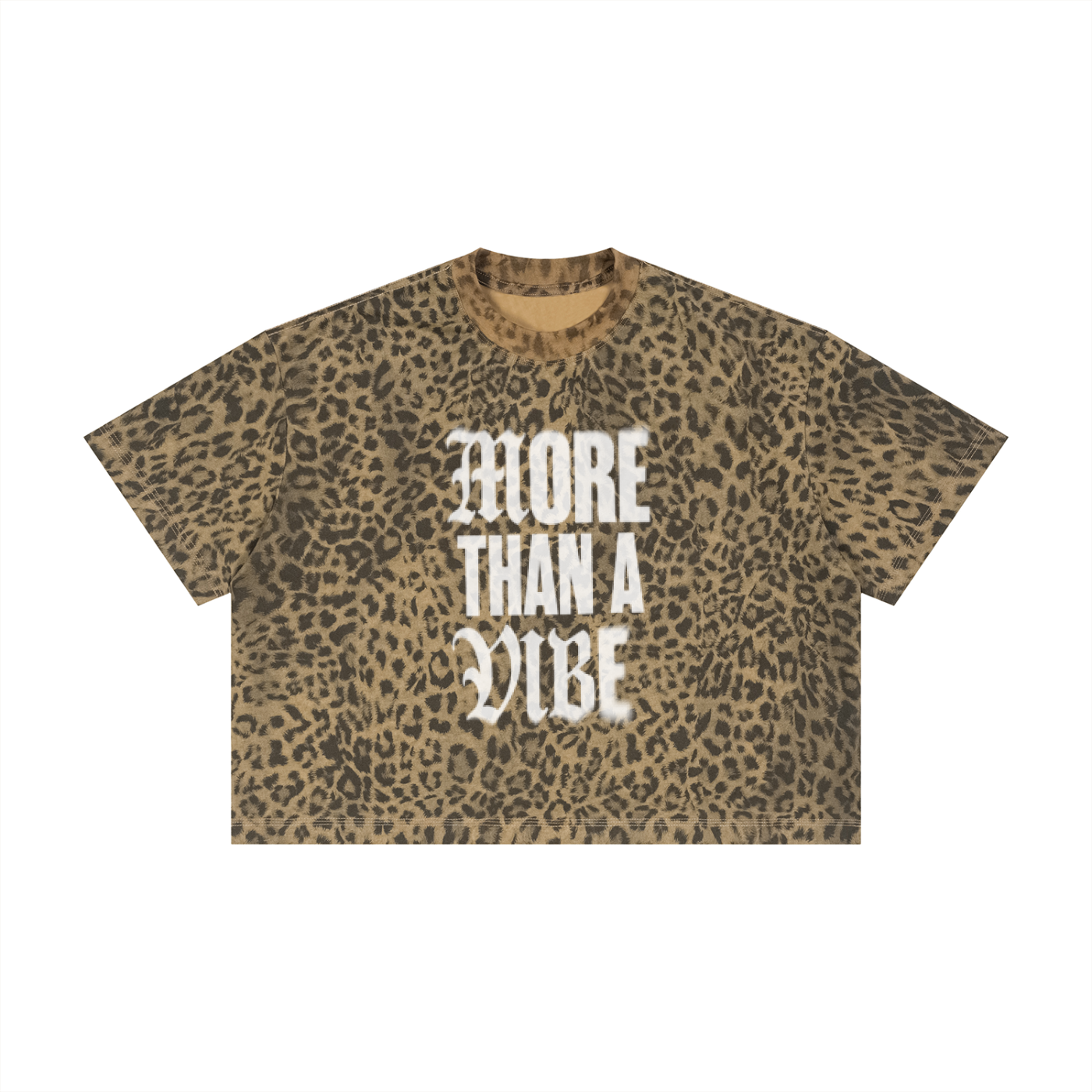 MTAV Essentials — Cheetah Crop Top