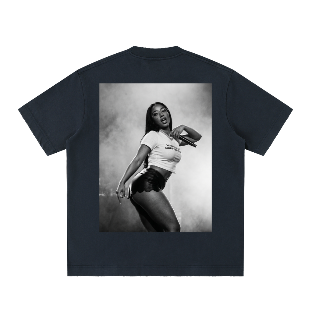 Heavyweight Vintage Washed Frayed T-Shirt