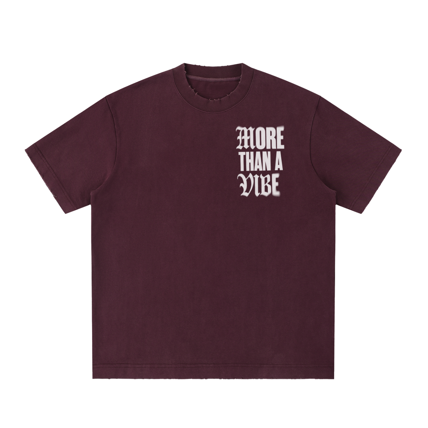 Heavyweight Vintage Washed Frayed T-Shirt
