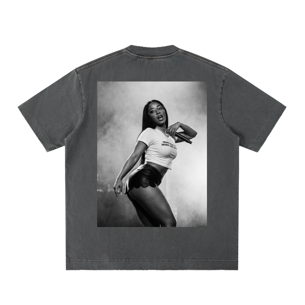Heavyweight Vintage Washed Frayed T-Shirt
