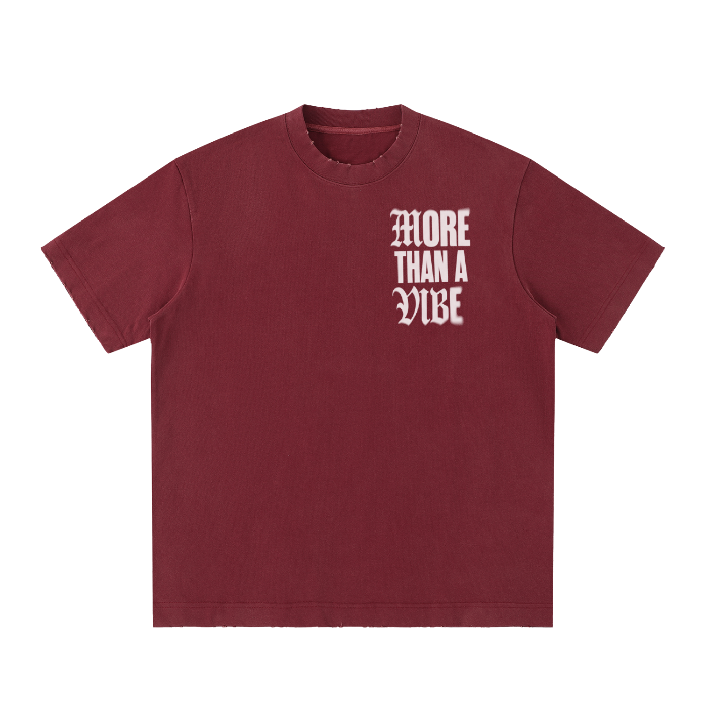 Heavyweight Vintage Washed Frayed T-Shirt