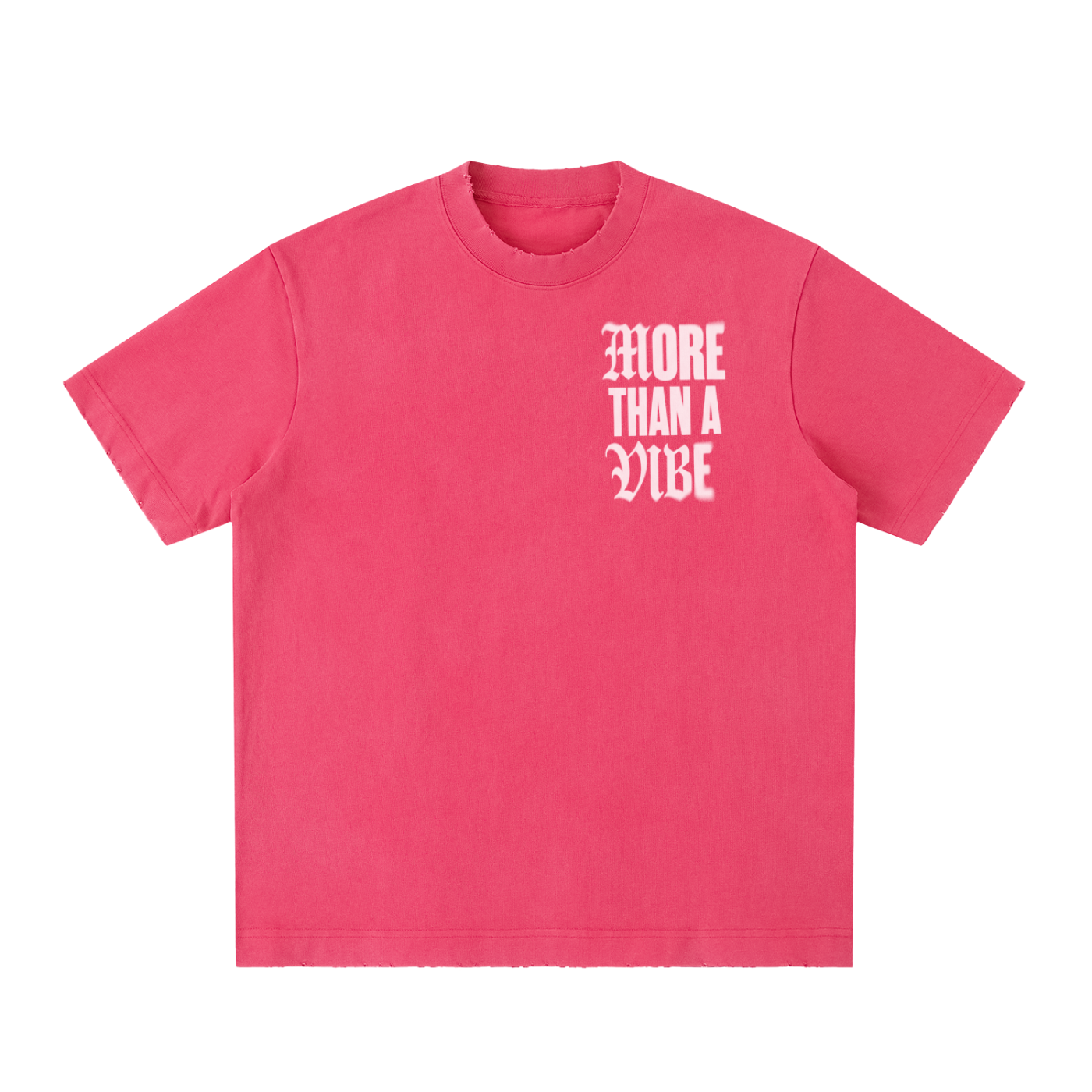 Heavyweight Vintage Washed Frayed T-Shirt