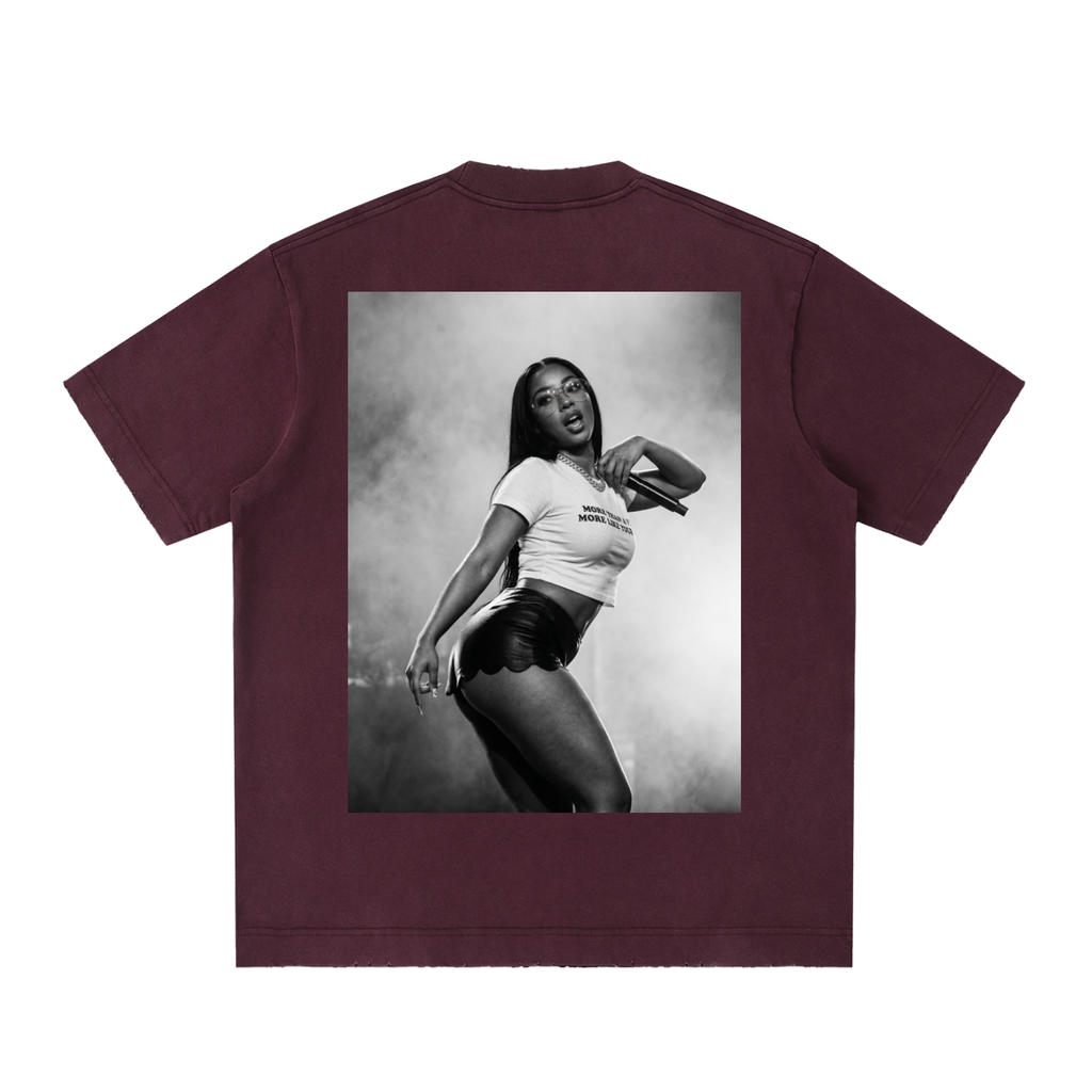 Heavyweight Vintage Washed Frayed T-Shirt