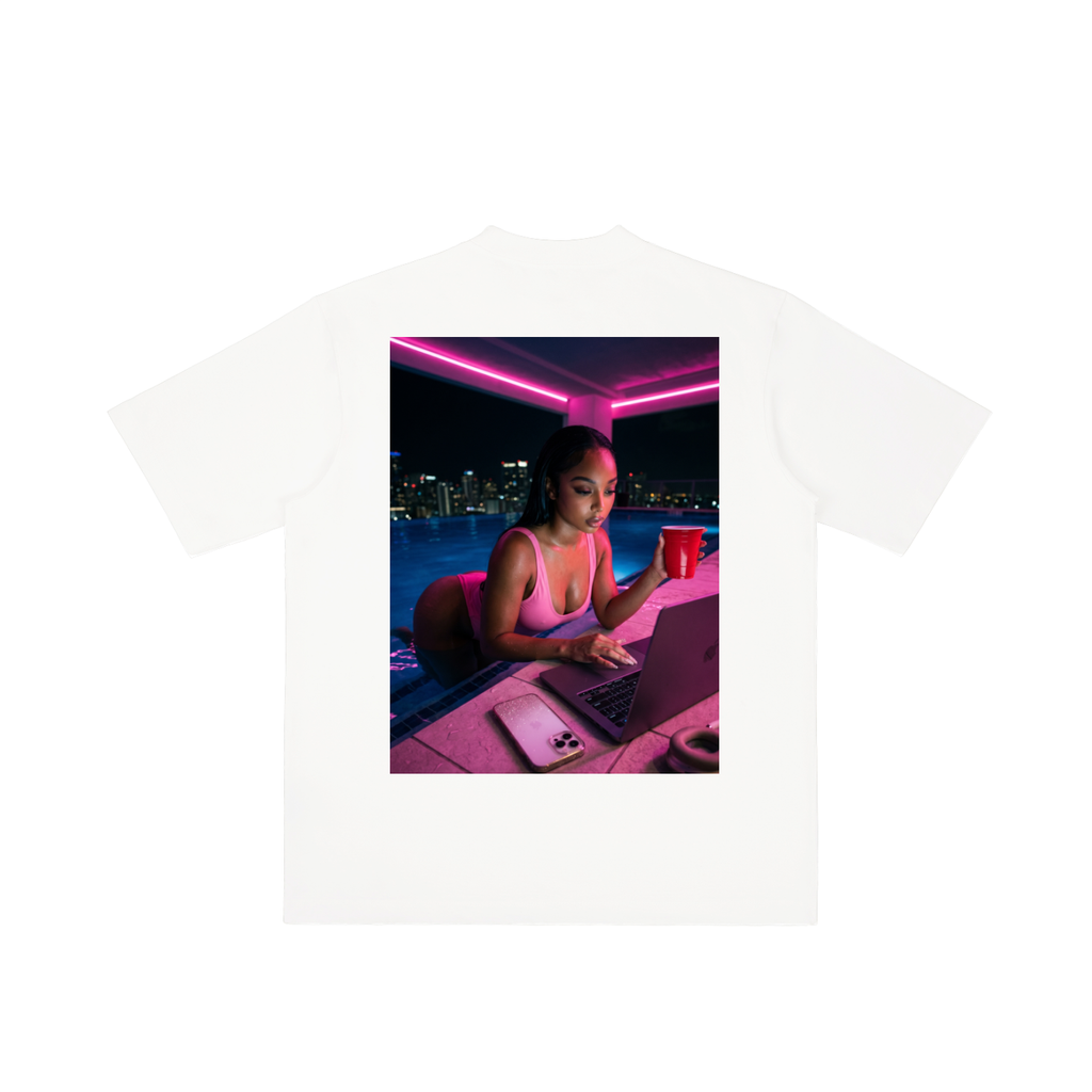Vintage Wash Drop Shoulder T-shirt