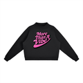 Essential Fleece Mock-Neck Crew Sweatshirt