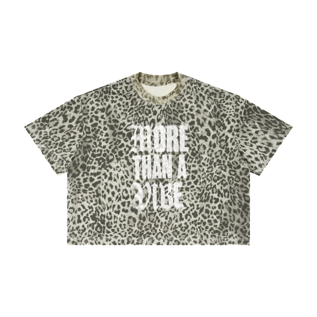 MTAV Essentials — Cheetah Crop Top