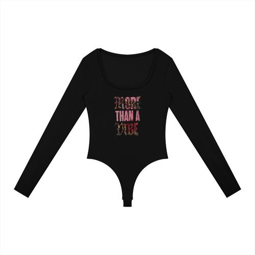 MTAV - Pink Cheetah Long Sleeve Yoga Bodysuit