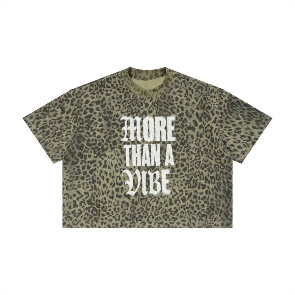 MTAV Essentials — Cheetah Crop Top