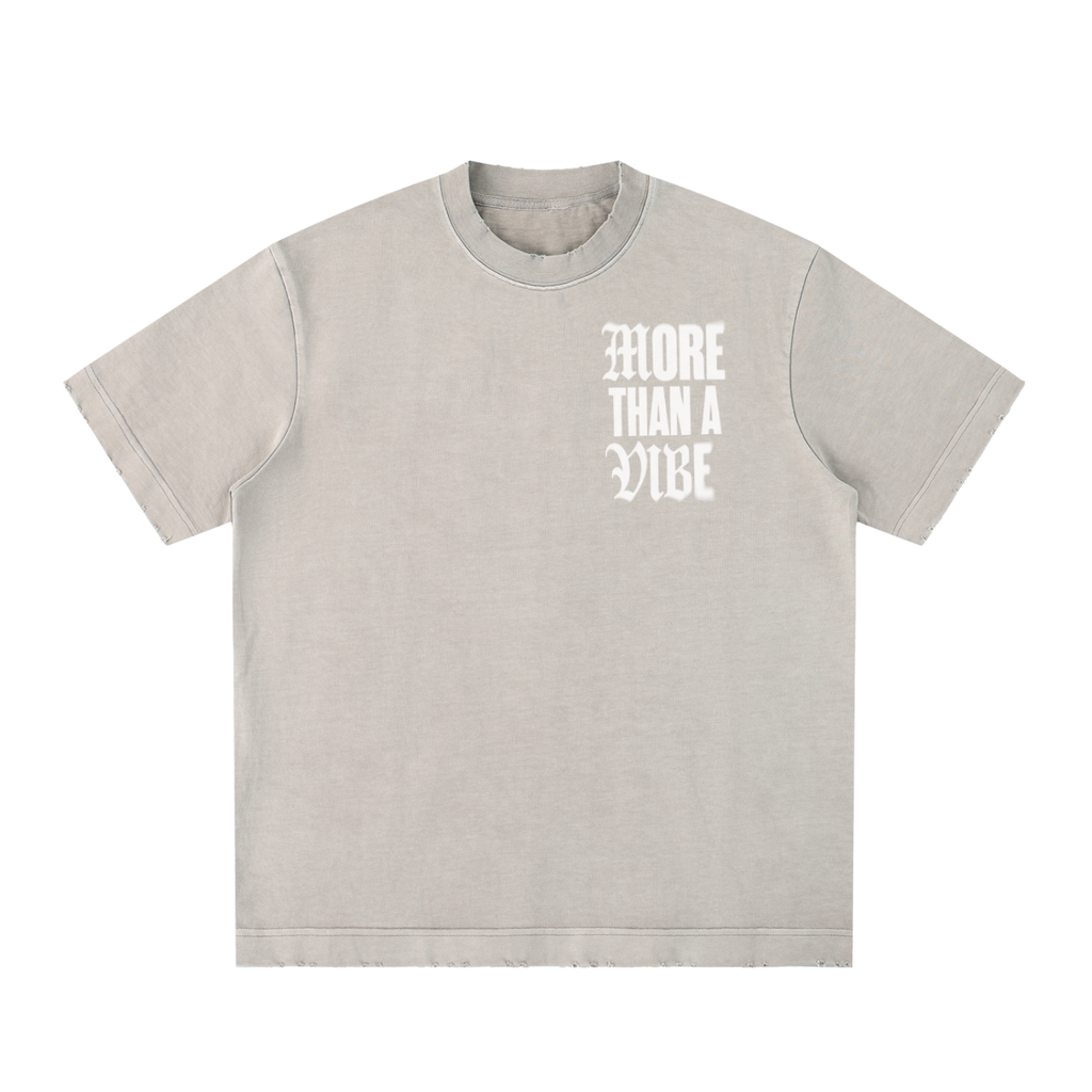 Heavyweight Vintage Washed Frayed T-Shirt