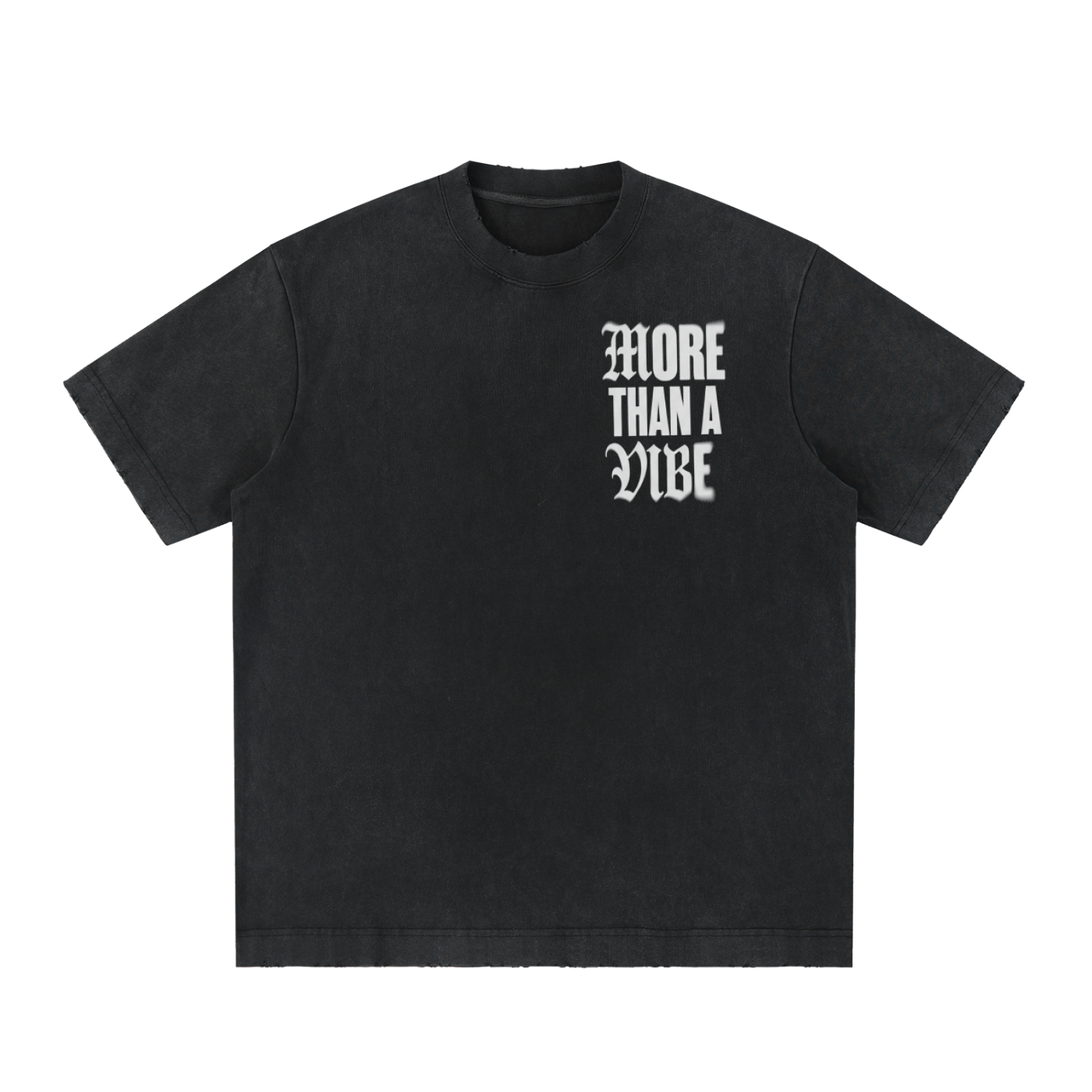 Heavyweight Vintage Washed Frayed T-Shirt